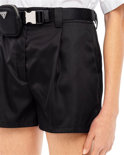 prada re-nylon gabardine shorts|prada re nylon belt.